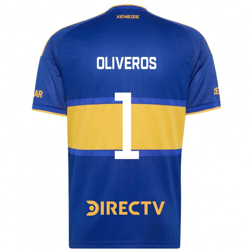 Danxen Dames Laurina Oliveros #1 Koninklijk Blauw Geel Thuisshirt Thuistenue 2026/27 T-Shirt