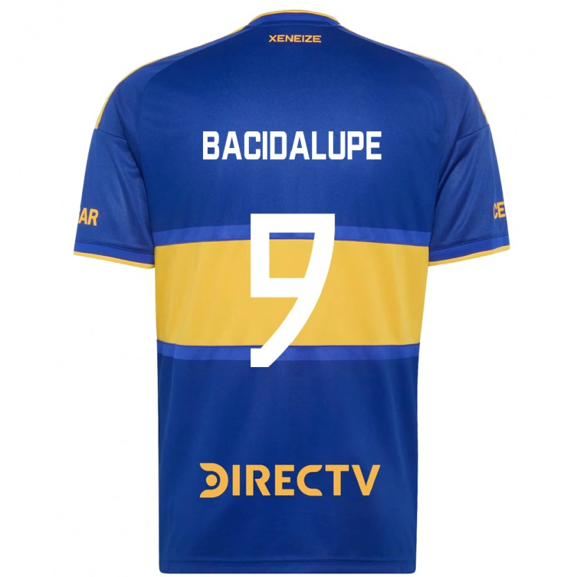 Danxen Dames Rodrigo Bacidalupe #9 Koninklijk Blauw Geel Thuisshirt Thuistenue 2026/27 T-Shirt