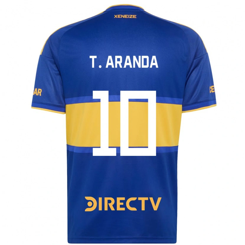 Danxen Dames Tomás Aranda #10 Koninklijk Blauw Geel Thuisshirt Thuistenue 2026/27 T-Shirt
