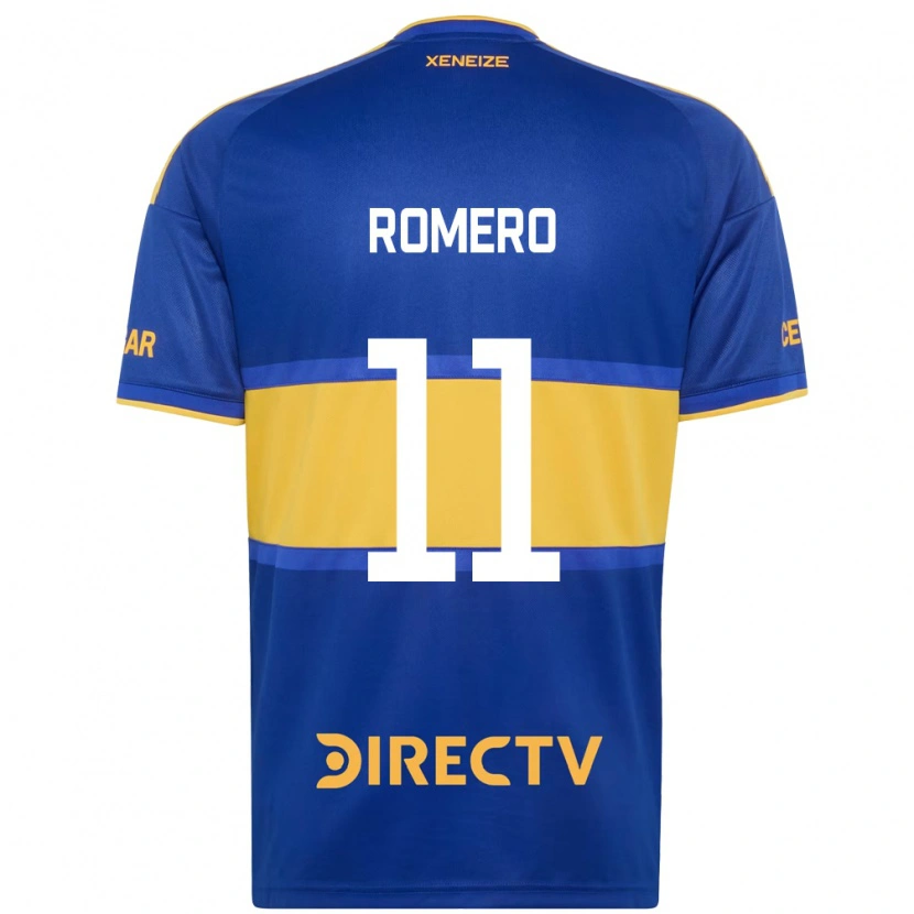 Danxen Dames Ángel Romero #11 Koninklijk Blauw Geel Thuisshirt Thuistenue 2026/27 T-Shirt