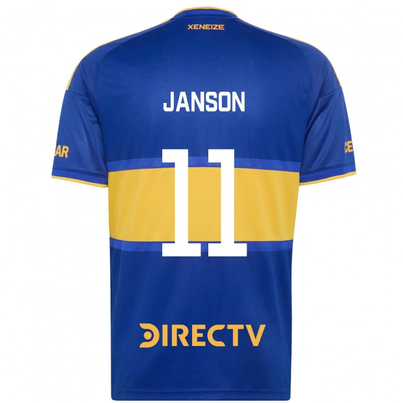 Danxen Dames Lucas Janson #11 Koninklijk Blauw Geel Thuisshirt Thuistenue 2026/27 T-Shirt