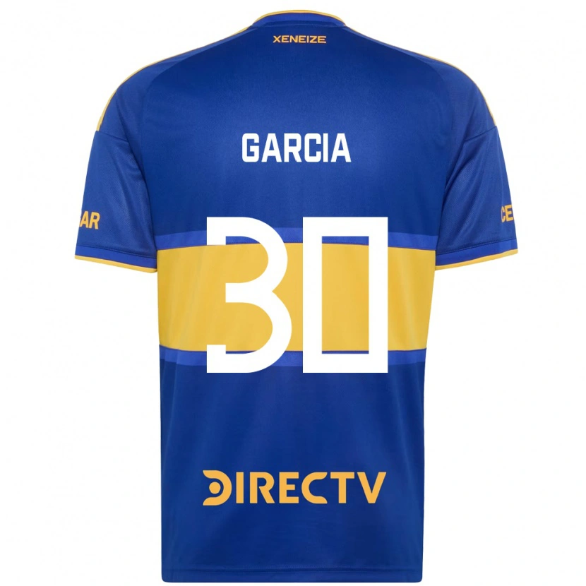 Danxen Dames Javier García #30 Koninklijk Blauw Geel Thuisshirt Thuistenue 2026/27 T-Shirt