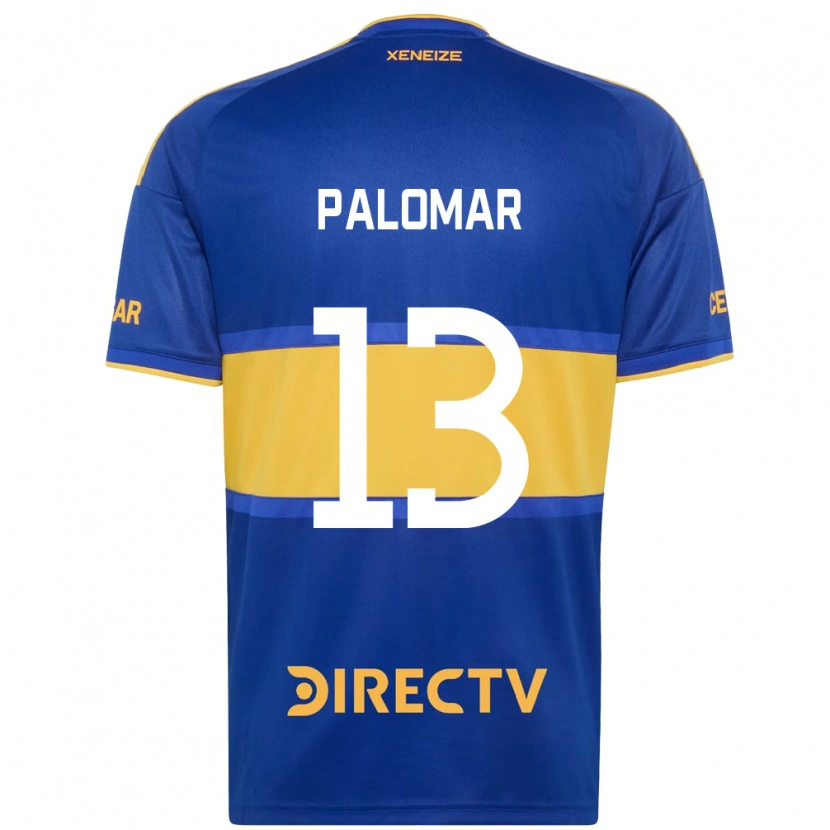 Danxen Dames Estefania Palomar #13 Koninklijk Blauw Geel Thuisshirt Thuistenue 2026/27 T-Shirt