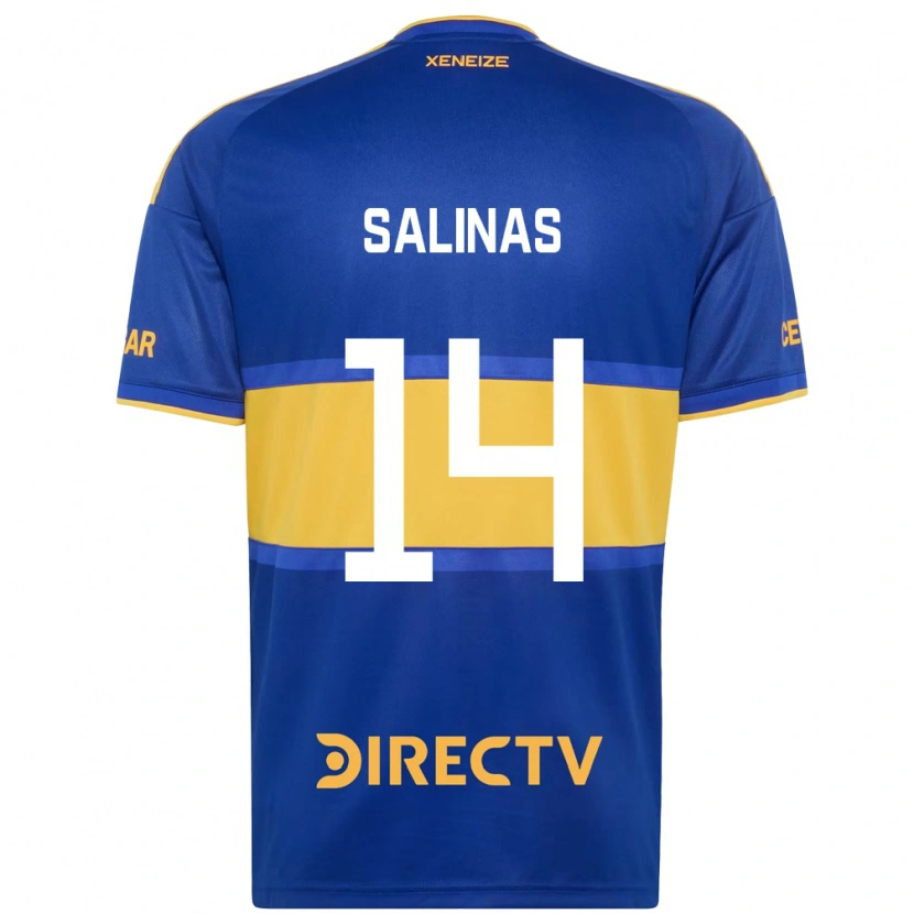 Danxen Dames Benjamin Salinas #14 Koninklijk Blauw Geel Thuisshirt Thuistenue 2026/27 T-Shirt