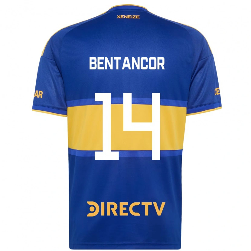 Danxen Dames Thomás Bentancor #14 Koninklijk Blauw Geel Thuisshirt Thuistenue 2026/27 T-Shirt