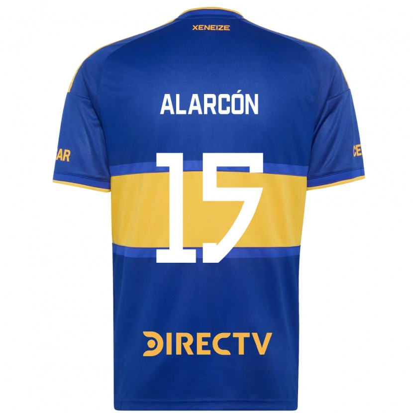 Danxen Dames Williams Alarcón #15 Koninklijk Blauw Geel Thuisshirt Thuistenue 2026/27 T-Shirt