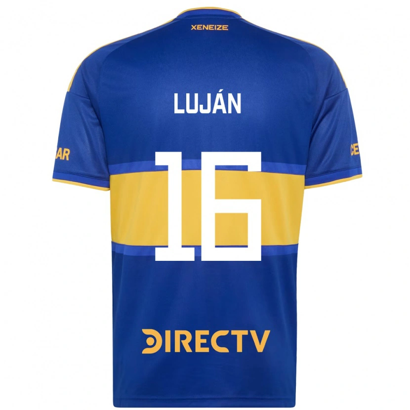 Danxen Dames Ramiro Luján #16 Koninklijk Blauw Geel Thuisshirt Thuistenue 2026/27 T-Shirt