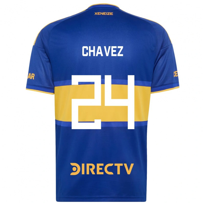 Danxen Dames Gabriela Chavez #24 Koninklijk Blauw Geel Thuisshirt Thuistenue 2026/27 T-Shirt
