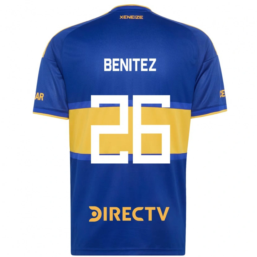 Danxen Dames Lorena Benitez #26 Koninklijk Blauw Geel Thuisshirt Thuistenue 2026/27 T-Shirt