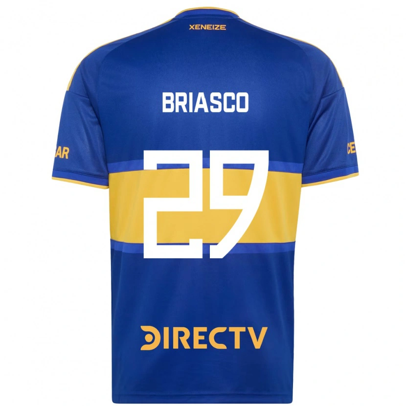 Danxen Dames Norberto Briasco #29 Koninklijk Blauw Geel Thuisshirt Thuistenue 2026/27 T-Shirt