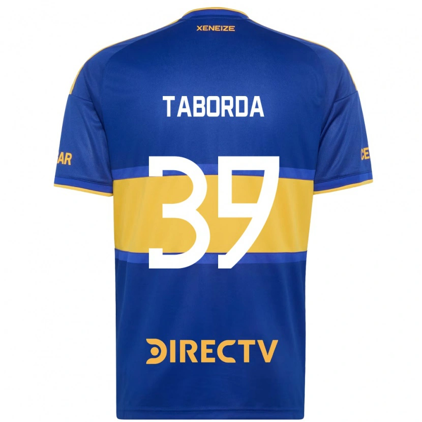 Danxen Dames Vicente Taborda #39 Koninklijk Blauw Geel Thuisshirt Thuistenue 2026/27 T-Shirt