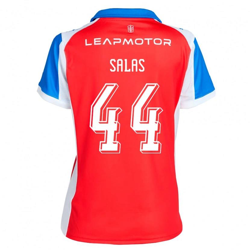 Danxen Dames José Salas #44 Rood Blauw Uitshirt Uittenue 2026/27 T-Shirt