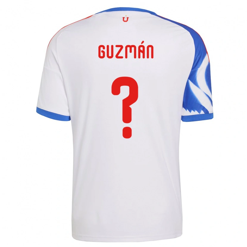 Danxen Dames Kenay Guzmán #0 Wit Marineblauw Uitshirt Uittenue 2026/27 T-Shirt