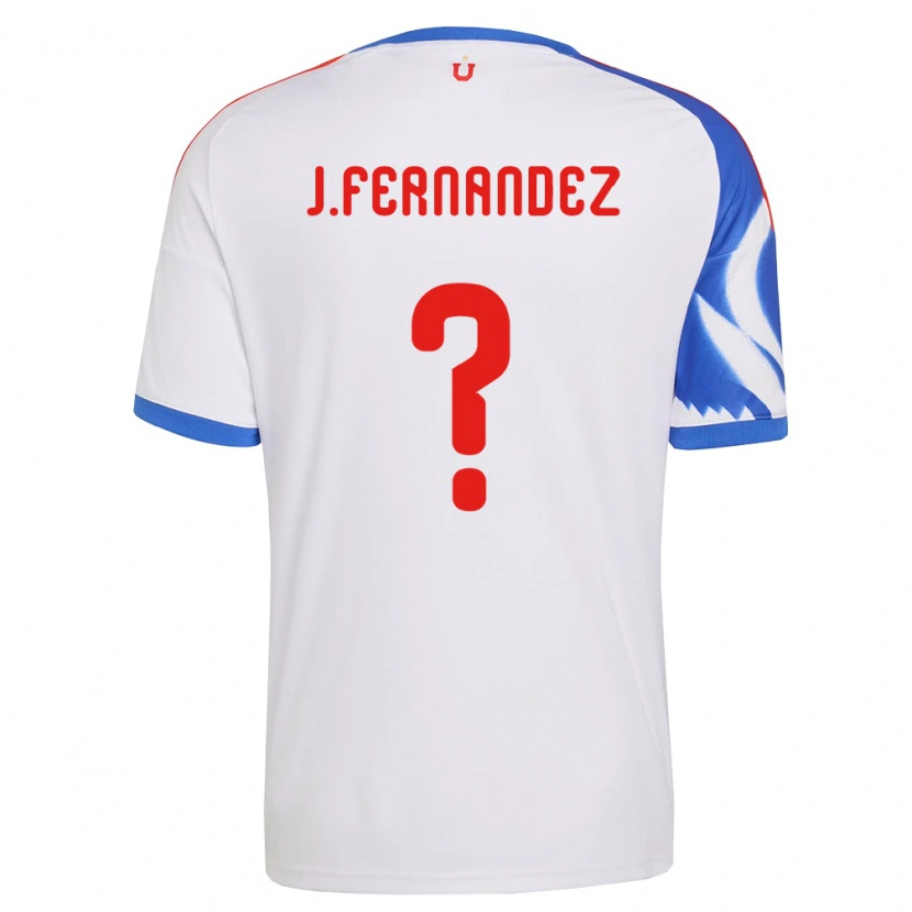 Danxen Dames José Matías Fernández #0 Wit Marineblauw Uitshirt Uittenue 2026/27 T-Shirt