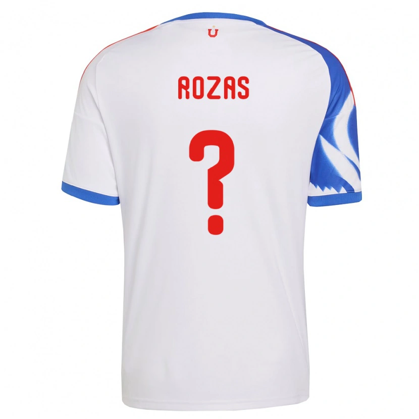 Danxen Dames Sergio Rozas #0 Wit Marineblauw Uitshirt Uittenue 2026/27 T-Shirt