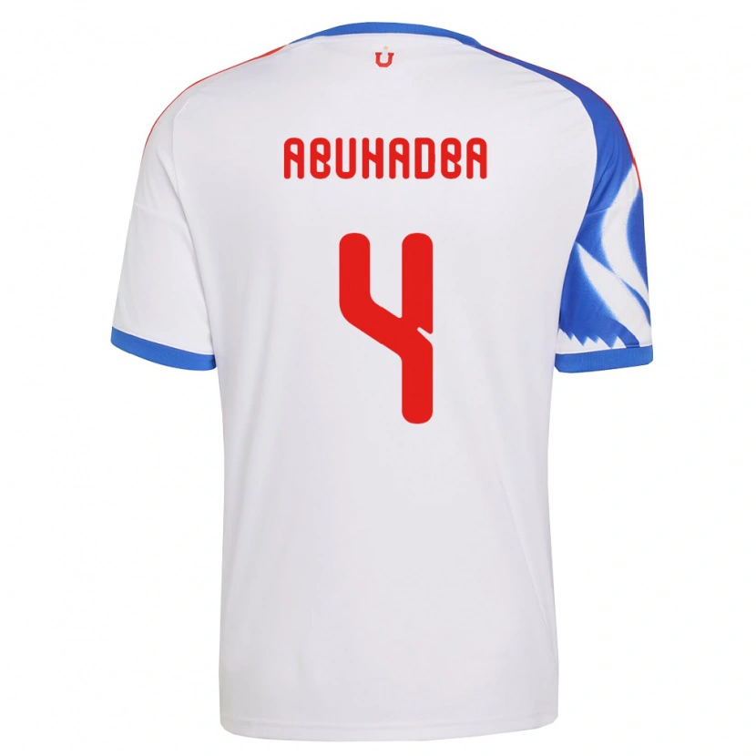 Danxen Dames Zacarías Abuhadba #4 Wit Marineblauw Uitshirt Uittenue 2026/27 T-Shirt