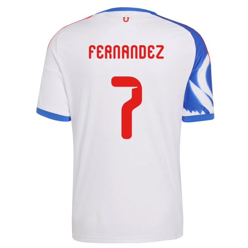Danxen Dames Rebeca Fernández #7 Wit Marineblauw Uitshirt Uittenue 2026/27 T-Shirt