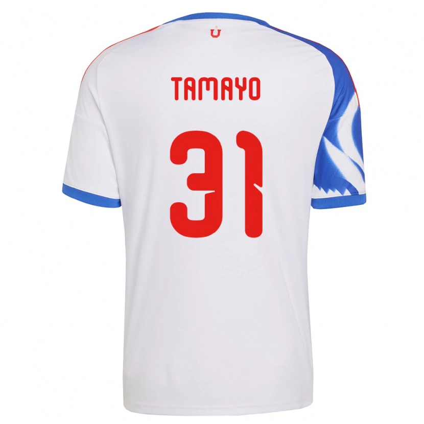 Danxen Dames Bianneider Tamayo #31 Wit Marineblauw Uitshirt Uittenue 2026/27 T-Shirt