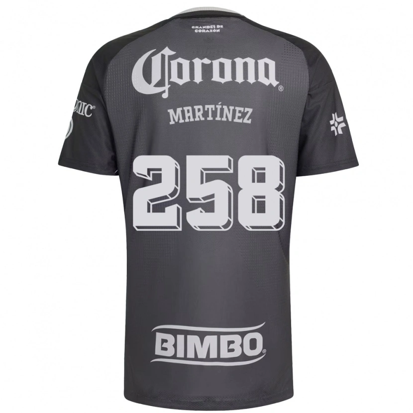 Danxen Dames Jorge Martínez #258 Grijs Wit Zwart Uitshirt Uittenue 2026/27 T-Shirt