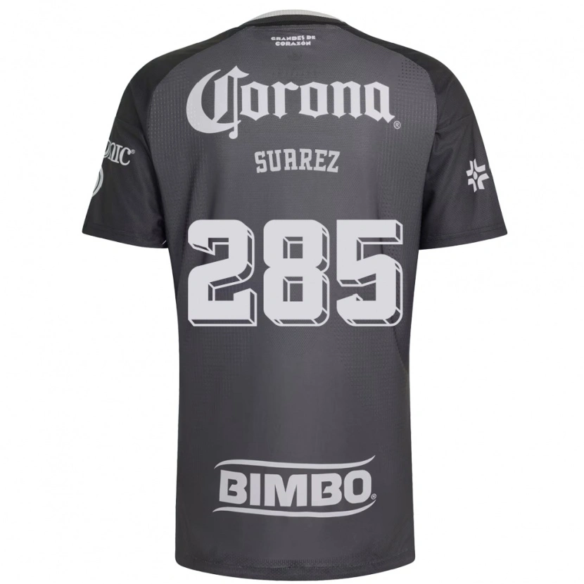 Danxen Dames Irwin Suárez #285 Grijs Wit Zwart Uitshirt Uittenue 2026/27 T-Shirt