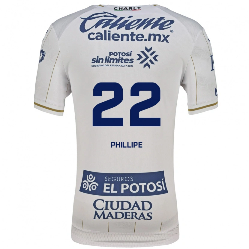 Danxen Dames Yan Phillipe #22 Wit Blauw Uitshirt Uittenue 2026/27 T-Shirt