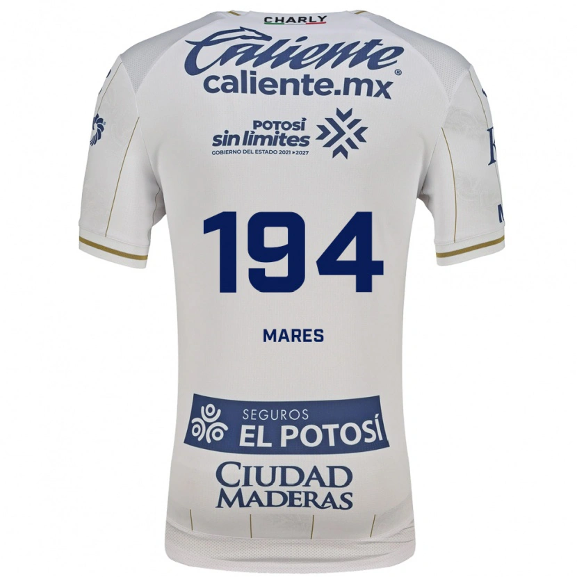 Danxen Dames Cristian Mares #194 Wit Blauw Uitshirt Uittenue 2026/27 T-Shirt