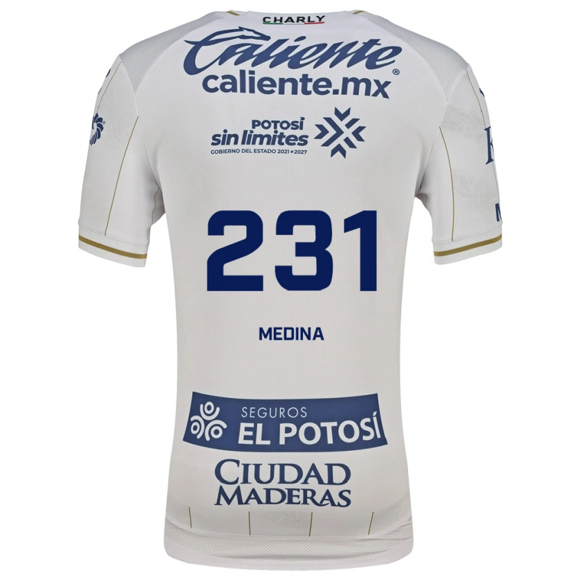 Danxen Dames Gabriel Medina #231 Wit Blauw Uitshirt Uittenue 2026/27 T-Shirt