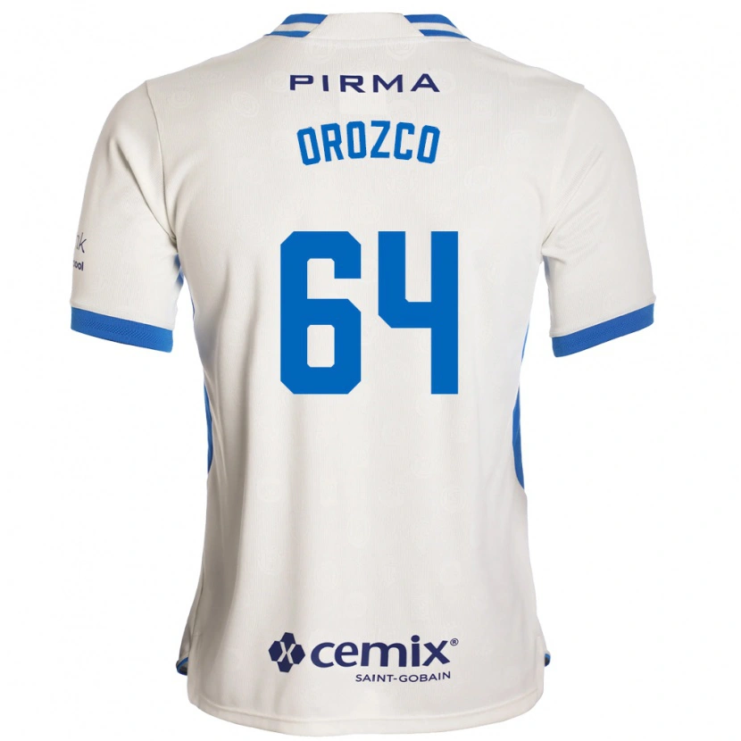 Danxen Dames Fabrizzio Orozco #64 Wit Blauw Rood Uitshirt Uittenue 2026/27 T-Shirt