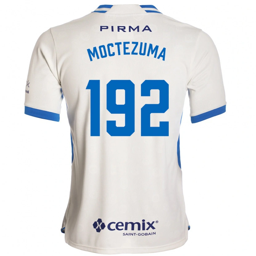 Danxen Dames Brayan Moctezuma #192 Wit Blauw Rood Uitshirt Uittenue 2026/27 T-Shirt