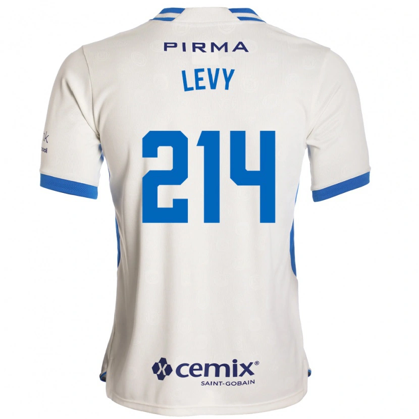 Danxen Dames Mateo Levy #214 Wit Blauw Rood Uitshirt Uittenue 2026/27 T-Shirt