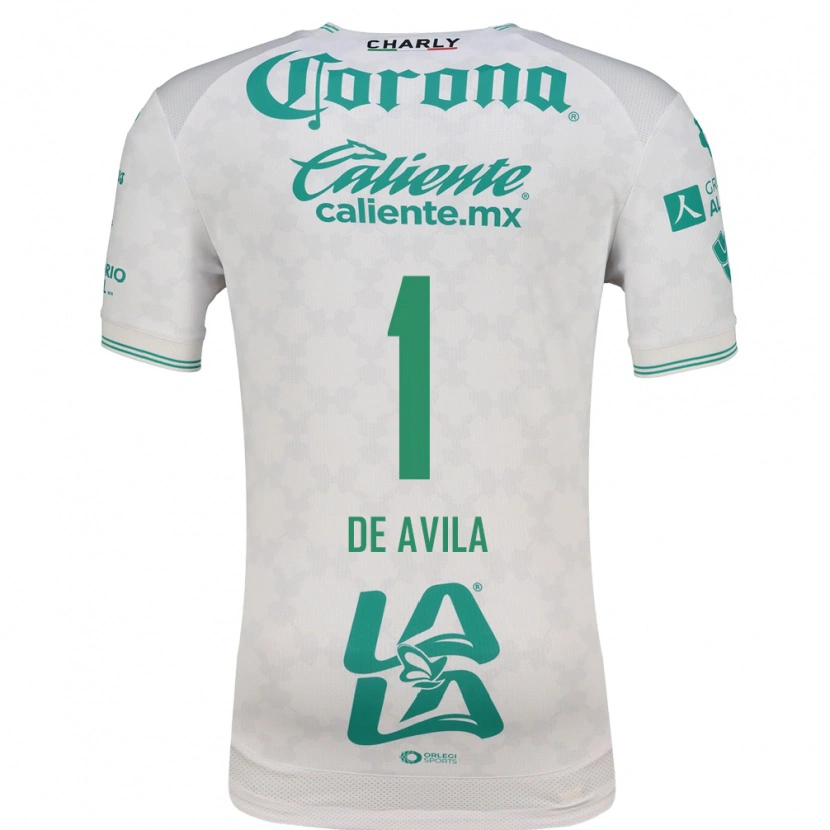 Danxen Dames Hannia De Avila #1 Lichtgroen Wit Uitshirt Uittenue 2026/27 T-Shirt