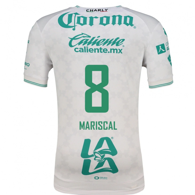 Danxen Dames Salvador Mariscal #8 Lichtgroen Wit Uitshirt Uittenue 2026/27 T-Shirt