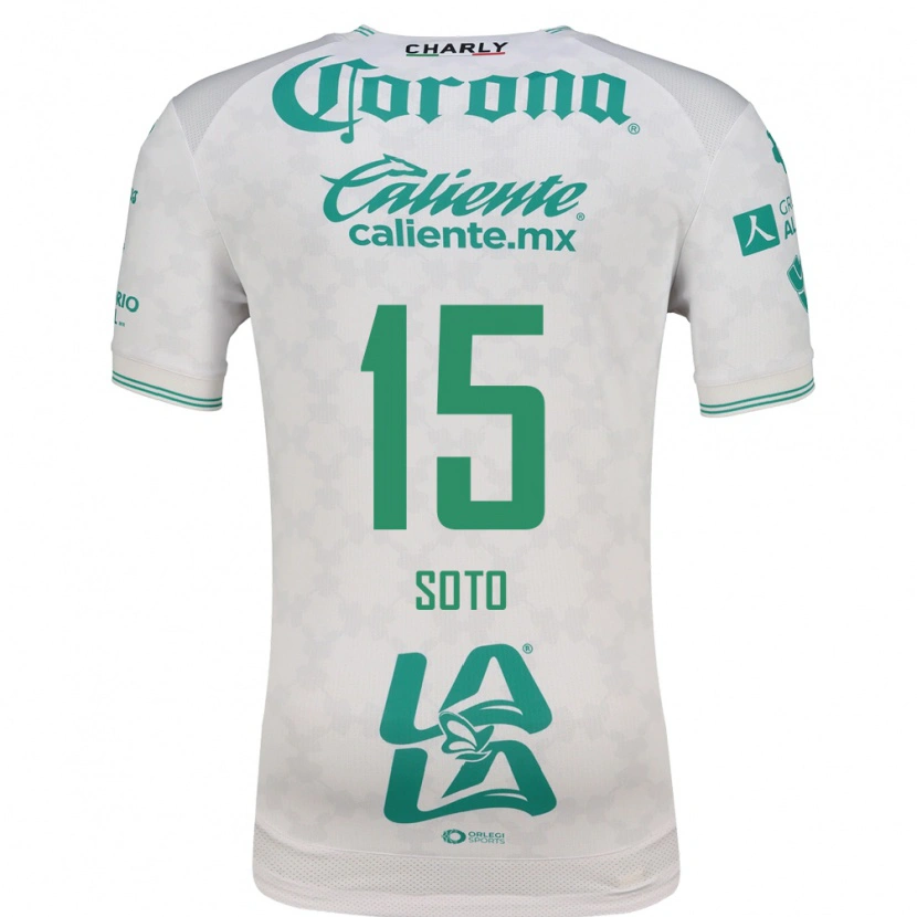 Danxen Dames Stephanie Soto #15 Lichtgroen Wit Uitshirt Uittenue 2026/27 T-Shirt