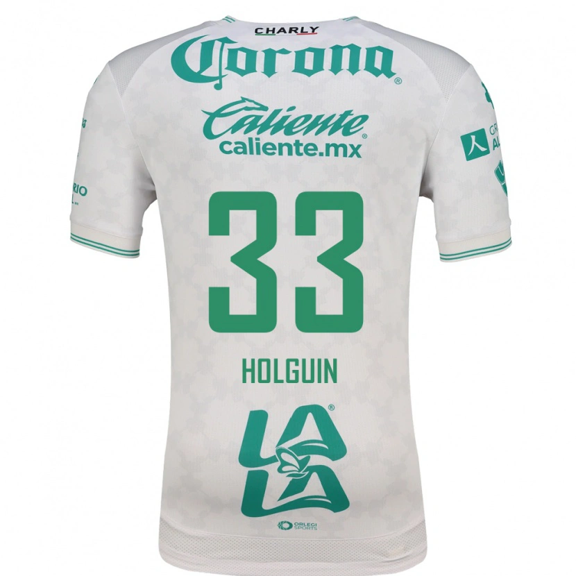 Danxen Dames Héctor Holguín #33 Lichtgroen Wit Uitshirt Uittenue 2026/27 T-Shirt