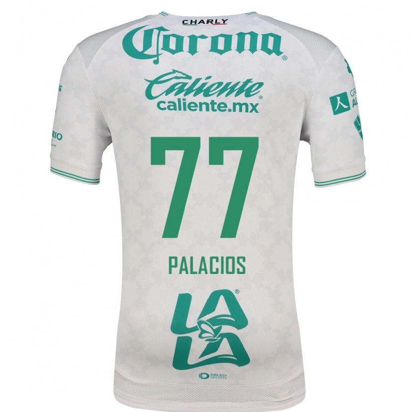Danxen Dames Kevin Palacios #77 Lichtgroen Wit Uitshirt Uittenue 2026/27 T-Shirt