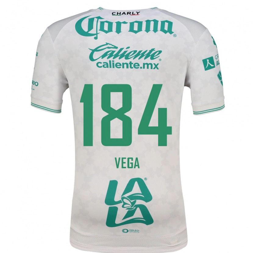 Danxen Dames Luis Vega #184 Lichtgroen Wit Uitshirt Uittenue 2026/27 T-Shirt