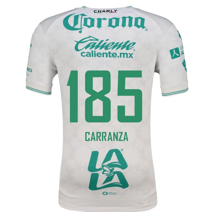 Danxen Dames Héctor Carranza #185 Lichtgroen Wit Uitshirt Uittenue 2026/27 T-Shirt