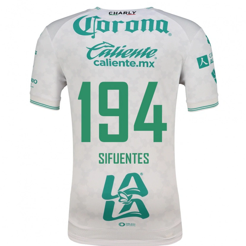 Danxen Dames José Manuel Sifuentes #194 Lichtgroen Wit Uitshirt Uittenue 2026/27 T-Shirt