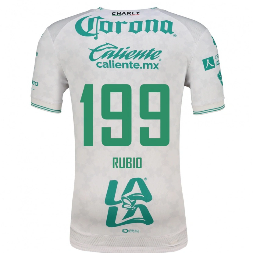 Danxen Dames Ronaldo Rubio #199 Lichtgroen Wit Uitshirt Uittenue 2026/27 T-Shirt