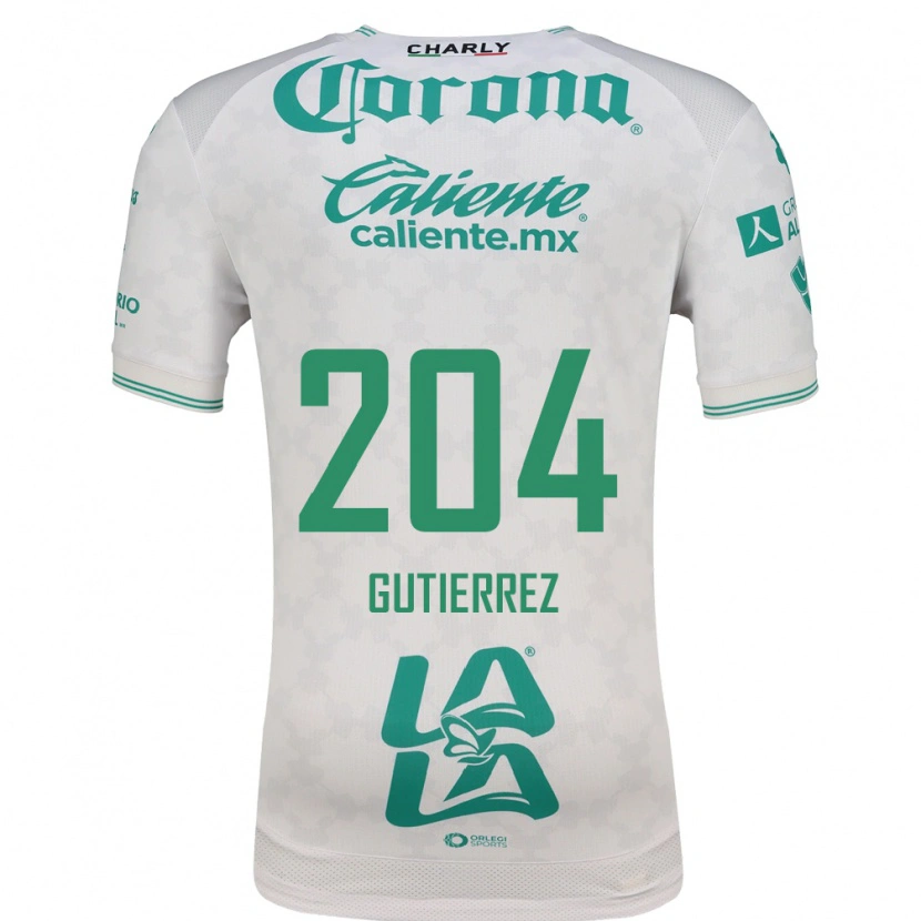 Danxen Dames Gabriel Gutiérrez #204 Lichtgroen Wit Uitshirt Uittenue 2026/27 T-Shirt
