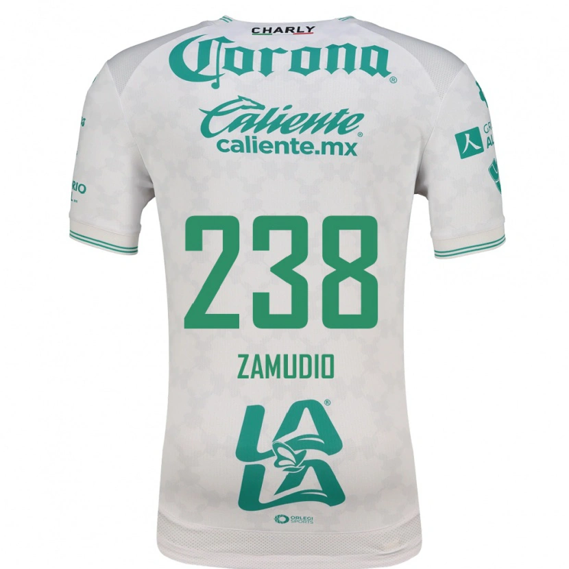 Danxen Dames José Zamudio #238 Lichtgroen Wit Uitshirt Uittenue 2026/27 T-Shirt