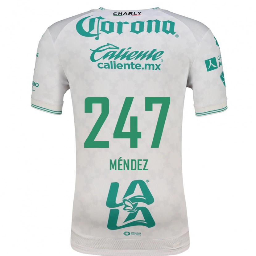 Danxen Dames Owen Méndez #247 Lichtgroen Wit Uitshirt Uittenue 2026/27 T-Shirt