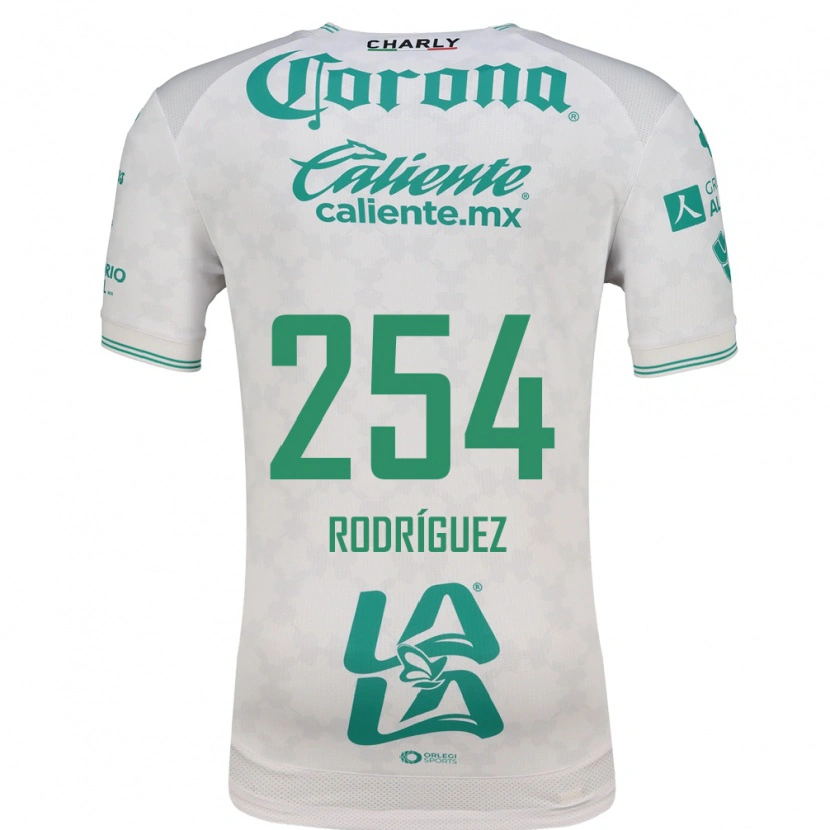 Danxen Dames Héctor Rodríguez #254 Lichtgroen Wit Uitshirt Uittenue 2026/27 T-Shirt
