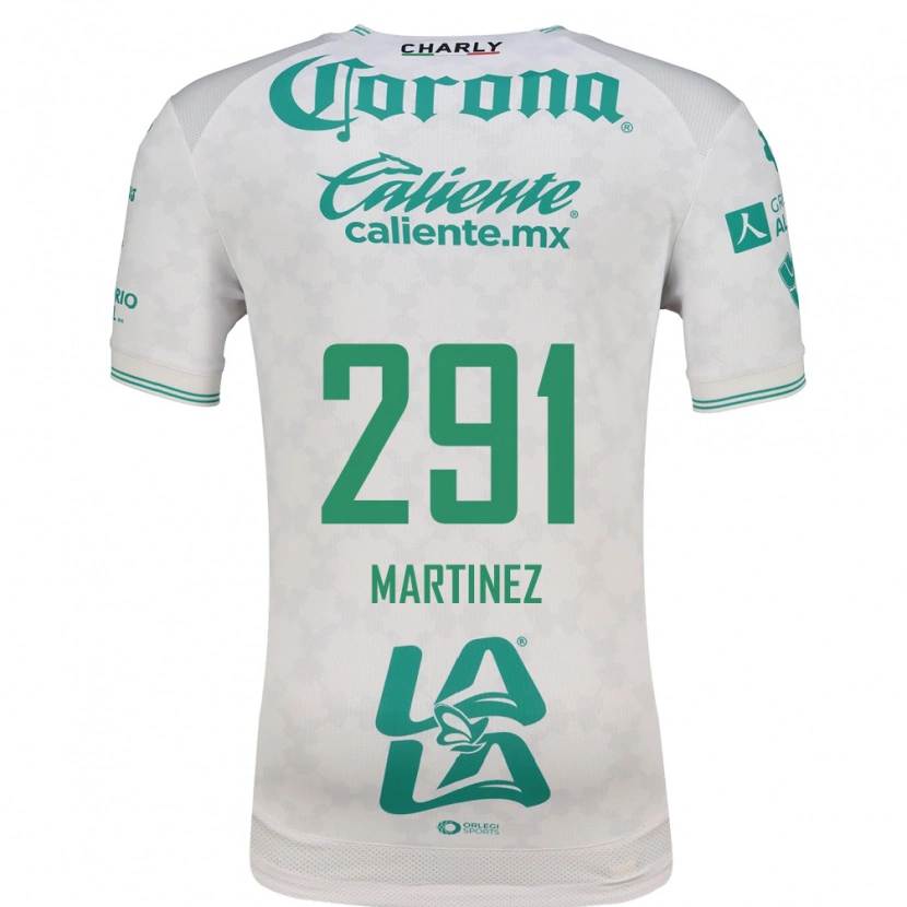 Danxen Dames Leonardo Martínez #291 Lichtgroen Wit Uitshirt Uittenue 2026/27 T-Shirt