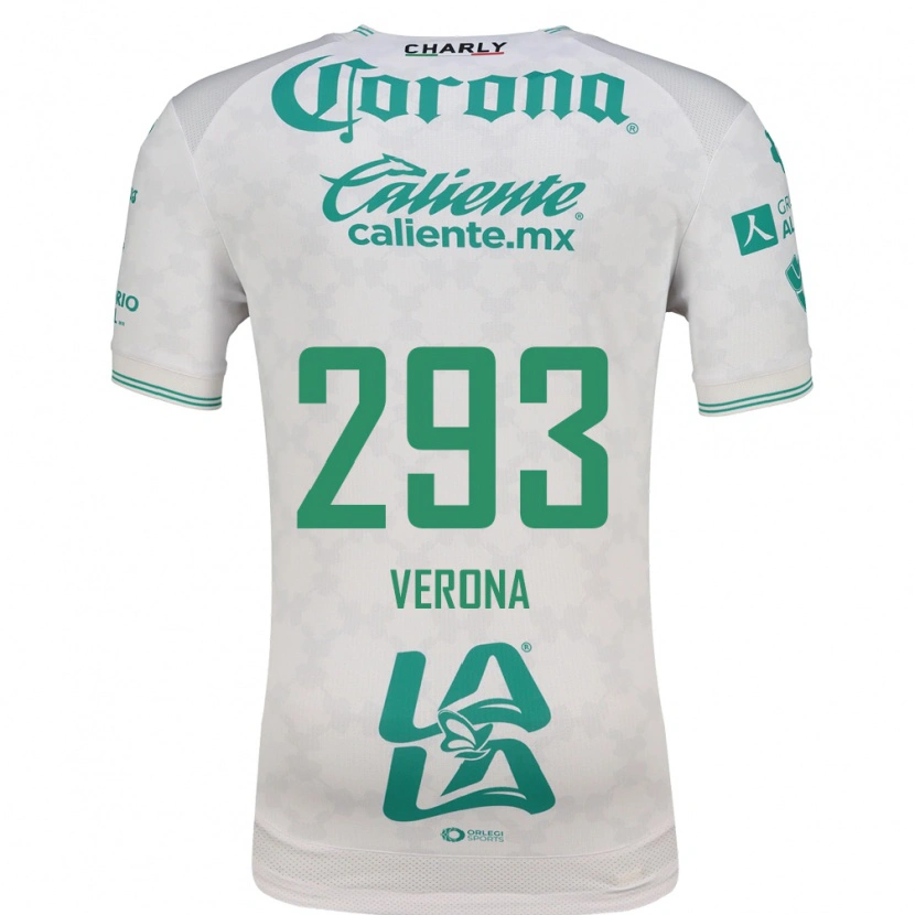 Danxen Dames Jesús Verona #293 Lichtgroen Wit Uitshirt Uittenue 2026/27 T-Shirt