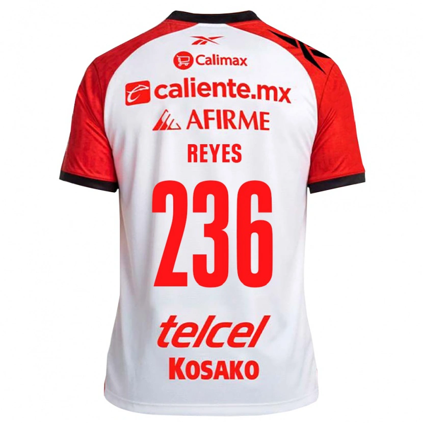 Danxen Dames Abraham Reyes #236 Wit Zwart Rood Uitshirt Uittenue 2026/27 T-Shirt
