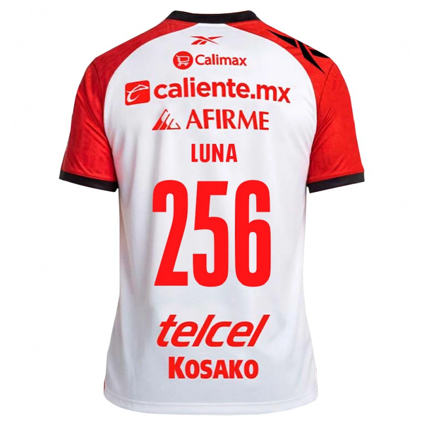 Danxen Dames Ricardo Luna #256 Wit Zwart Rood Uitshirt Uittenue 2026/27 T-Shirt