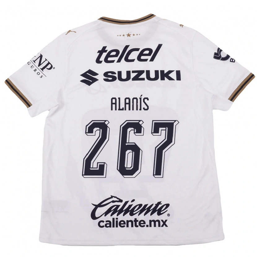 Danxen Dames Whittingham Alanís #267 Wit Zwart Bruin Uitshirt Uittenue 2026/27 T-Shirt