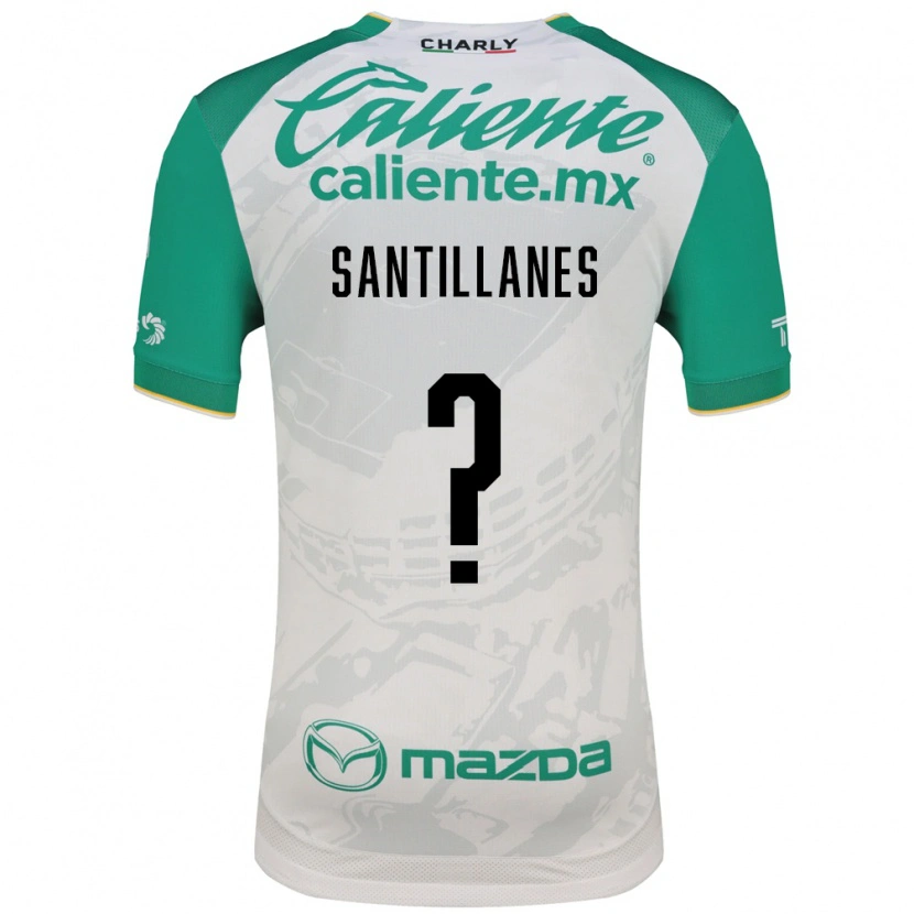Danxen Dames Antonio Santillanes #0 Lichtgroen Wit Uitshirt Uittenue 2026/27 T-Shirt