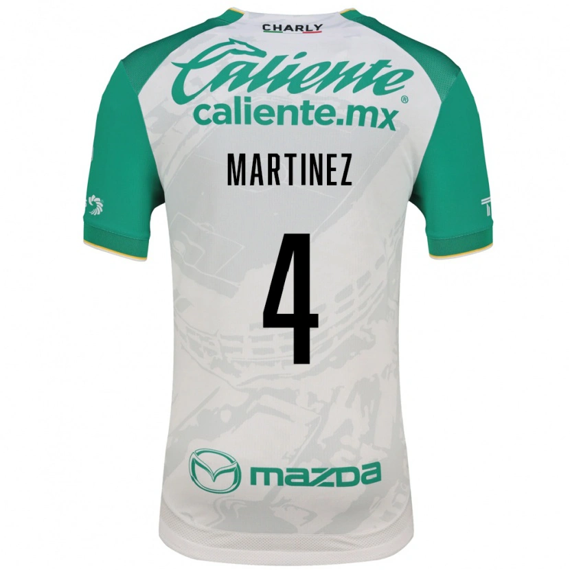 Danxen Dames Mitzi Martínez #4 Lichtgroen Wit Uitshirt Uittenue 2026/27 T-Shirt